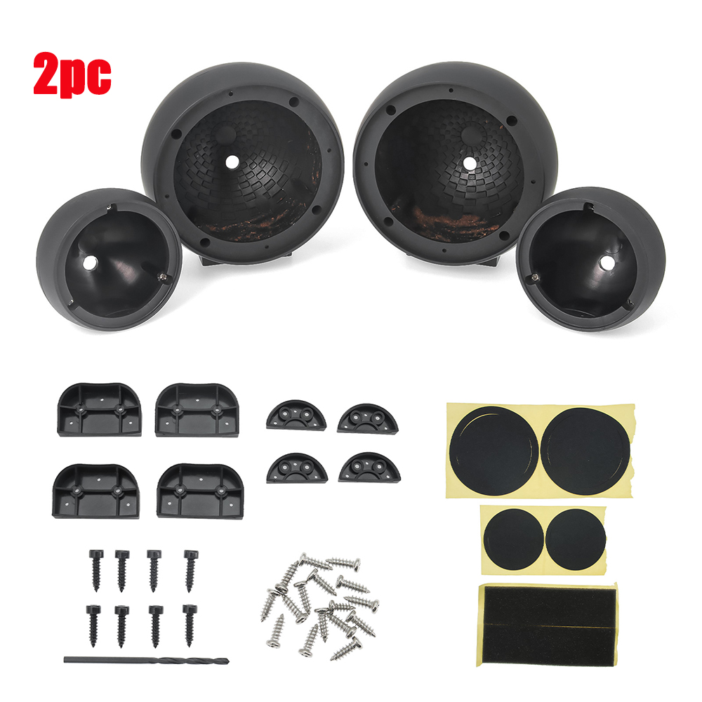 Speaker Enclosure - 2 PC รถกลางถึงสูงลําโพงกล่อง SHELL Bracket Audio