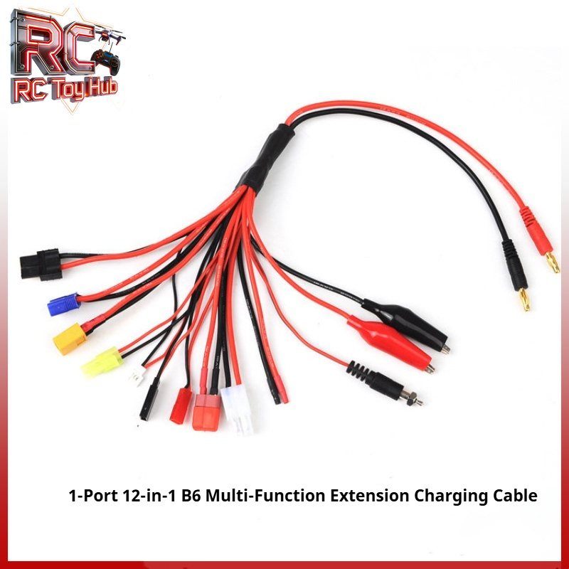 Banana Plug - สายชาร์จ B6 หัวปลั๊กแบบกล้วย ไปยัง หัวปลั๊ก T‑Plug