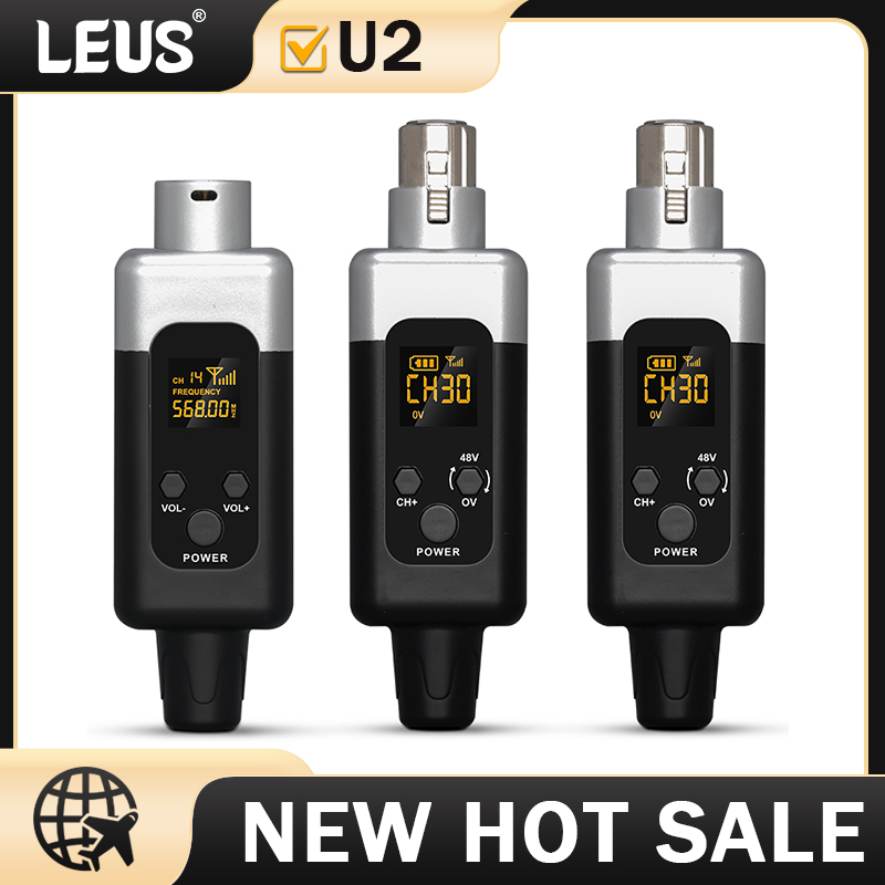 Microphone Capsule - LEUS U2 UHF ไมโครโฟนไร้สาย Converter XLR