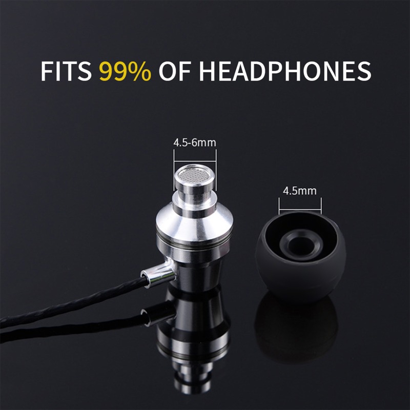 1-20 คู่ จุกหูฟังซิลิโคนนุ่มสำ - Headphone Parts บทวิจารณ์และราคา