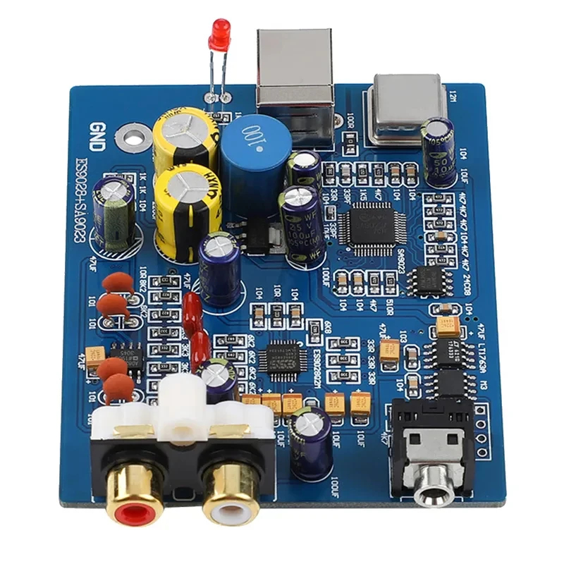 YJ00130 บอร์ดถอดรหัส USB ES902 - Usb Sound Card บทวิจารณ์และราคา