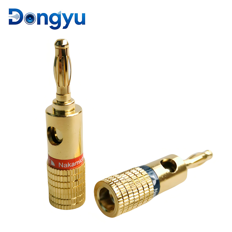 ขั้วต่อกล้วยนาคามิจิ 4 มม. ชุบ - Banana Plug บทวิจารณ์และราคา