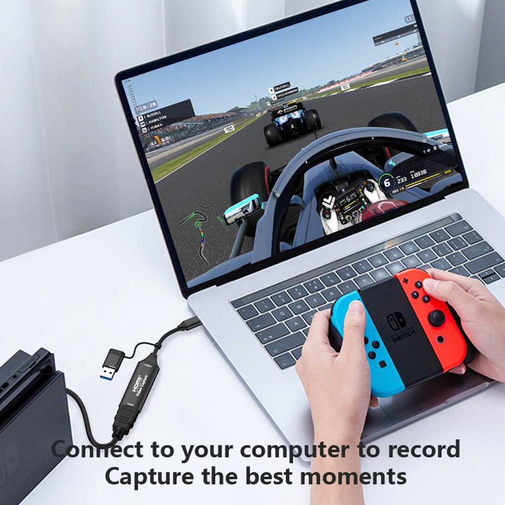 การ์ดบันทึกวิดีโอ 4K 2 in 1 US - Usb Sound Card บทวิจารณ์และราคา