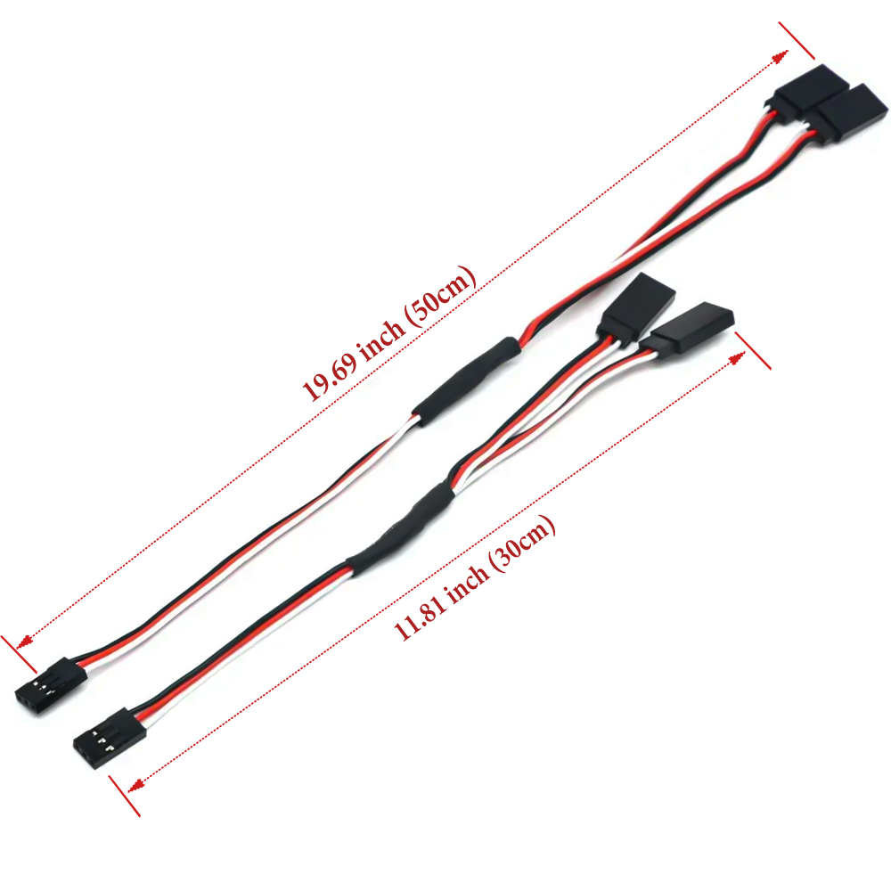 5/8/10 ชิ้น RC เซอร์โว Y สายต่ - Rca Cable บทวิจารณ์และราคา