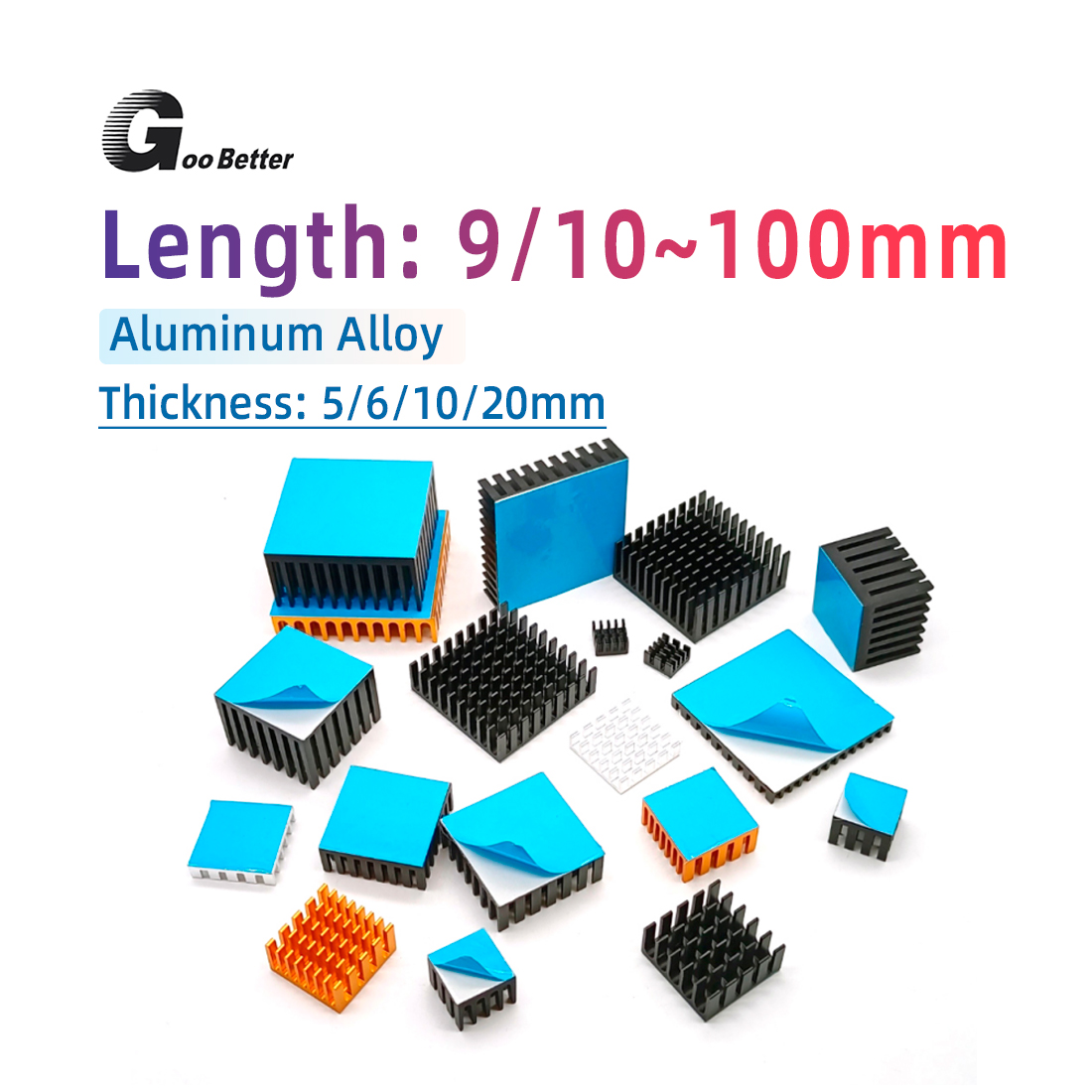 ฮีทซิงค์อะลูมิเนียม แผ่นระบายค - Heatsink Aluminum บทวิจารณ์และราคา