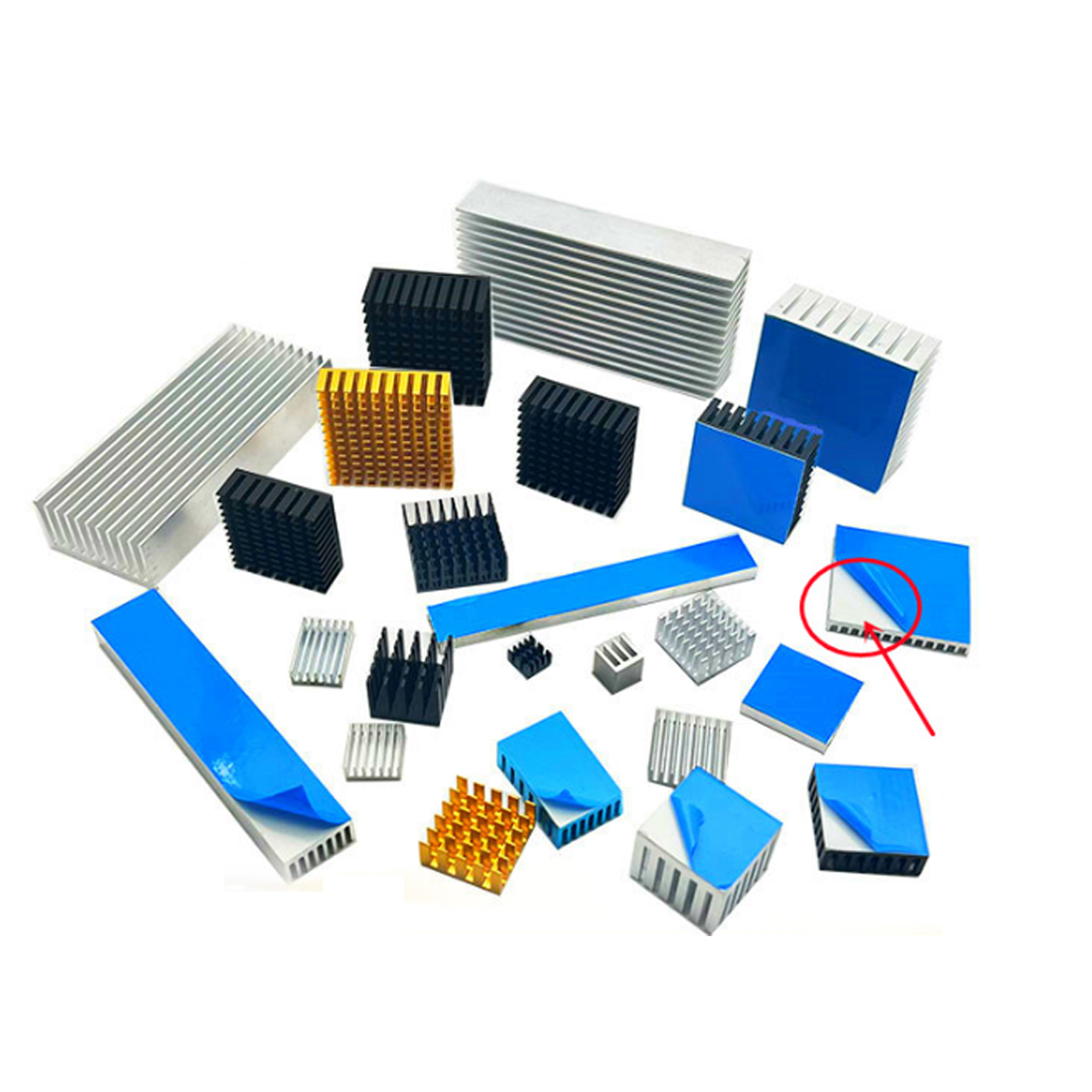 ฮีทซิงค์อะลูมิเนียม แผ่นระบายค - Heatsink Aluminum บทวิจารณ์และราคา