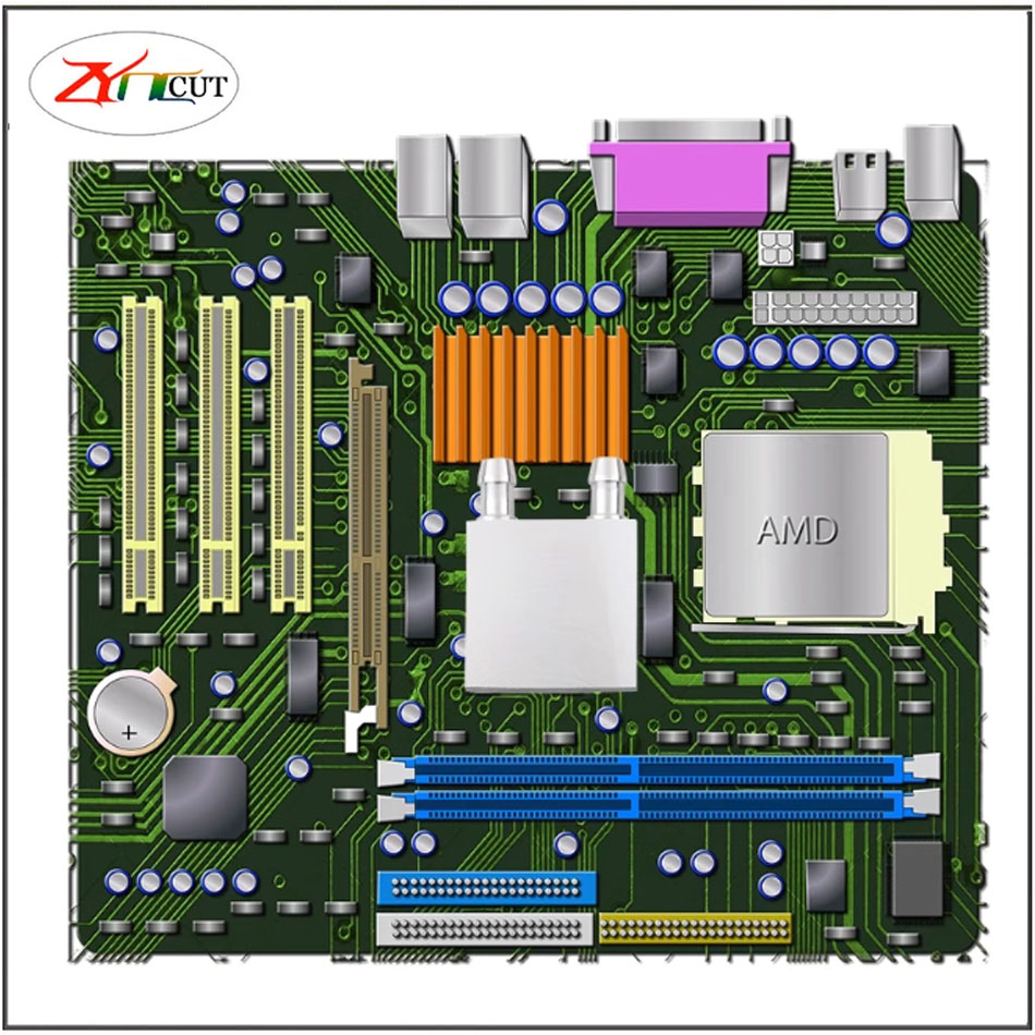 40 80 มม.CPU อลูมิเนียมระบายคว - Heatsink Aluminum บทวิจารณ์และราคา