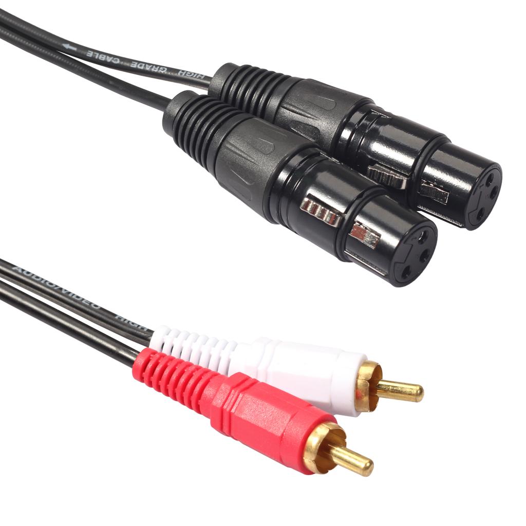 อะแดปเตอร์สายสัญญาณเสียง XLR R - Rca Cable บทวิจารณ์และราคา