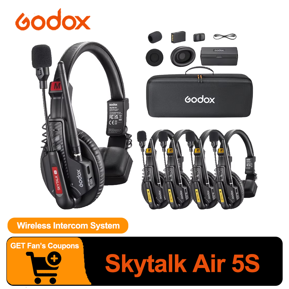 ระบบอินเตอร์คอมไร้สาย GODOX Sk - Condenser Microphone Kit บทวิจารณ์และราคา