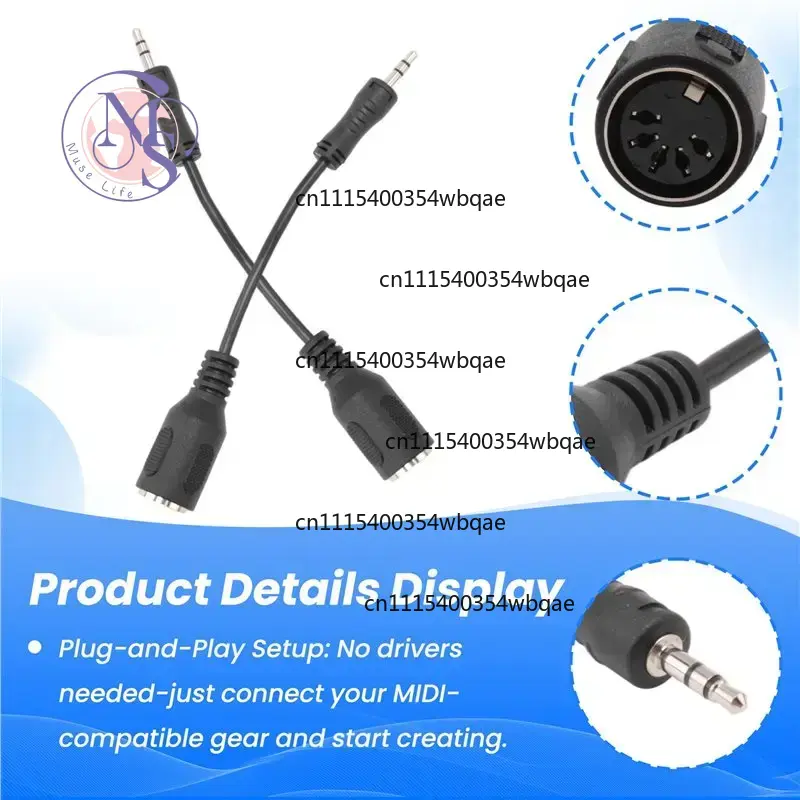 ZOCI-FOR-2 ชิ้น อะแดปเตอร์ MID - Trs Cable บทวิจารณ์และราคา
