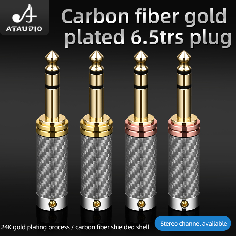ATAUDIO 4PCS 6.5 มม.โรเดียมชุบ - Trs Cable บทวิจารณ์และราคา