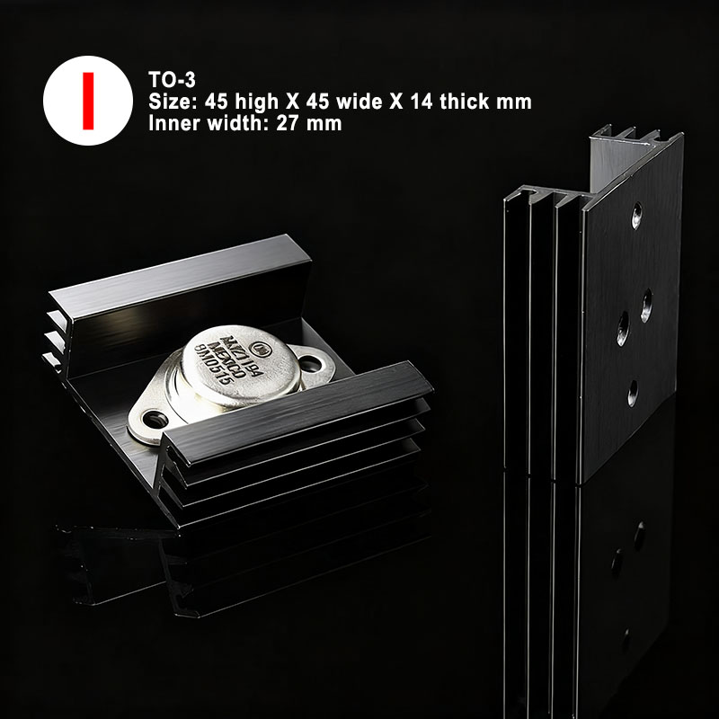 หม้อน้ำอะลูมิเนียม 5 ชิ้น สำหร - Heatsink Aluminum บทวิจารณ์และราคา