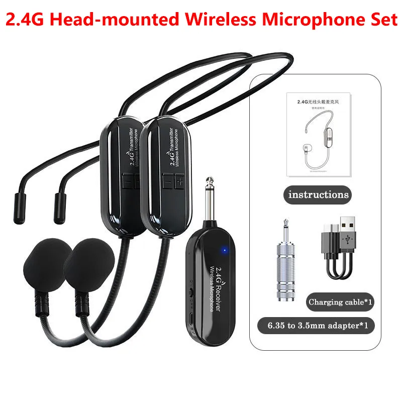 ชุดไมโครโฟนไร้สายแบบติดศีรษะ 2 - Speaker Enclosure บทวิจารณ์และราคา