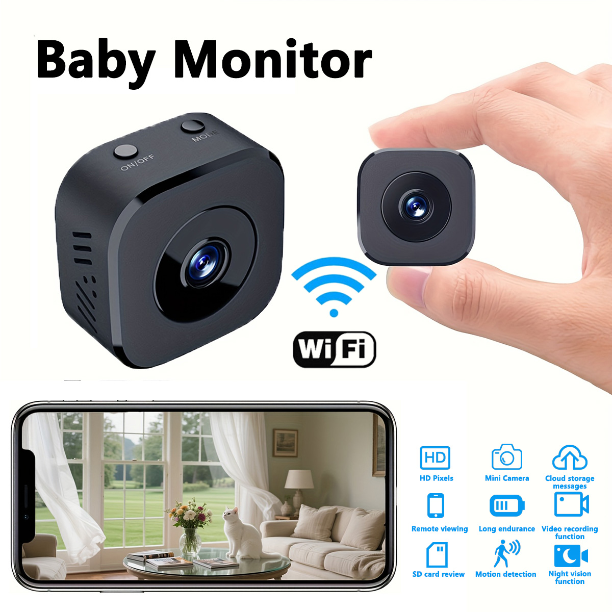 1080P HD Mini WiFi กล้องความปล - Usb Sound Card บทวิจารณ์และราคา