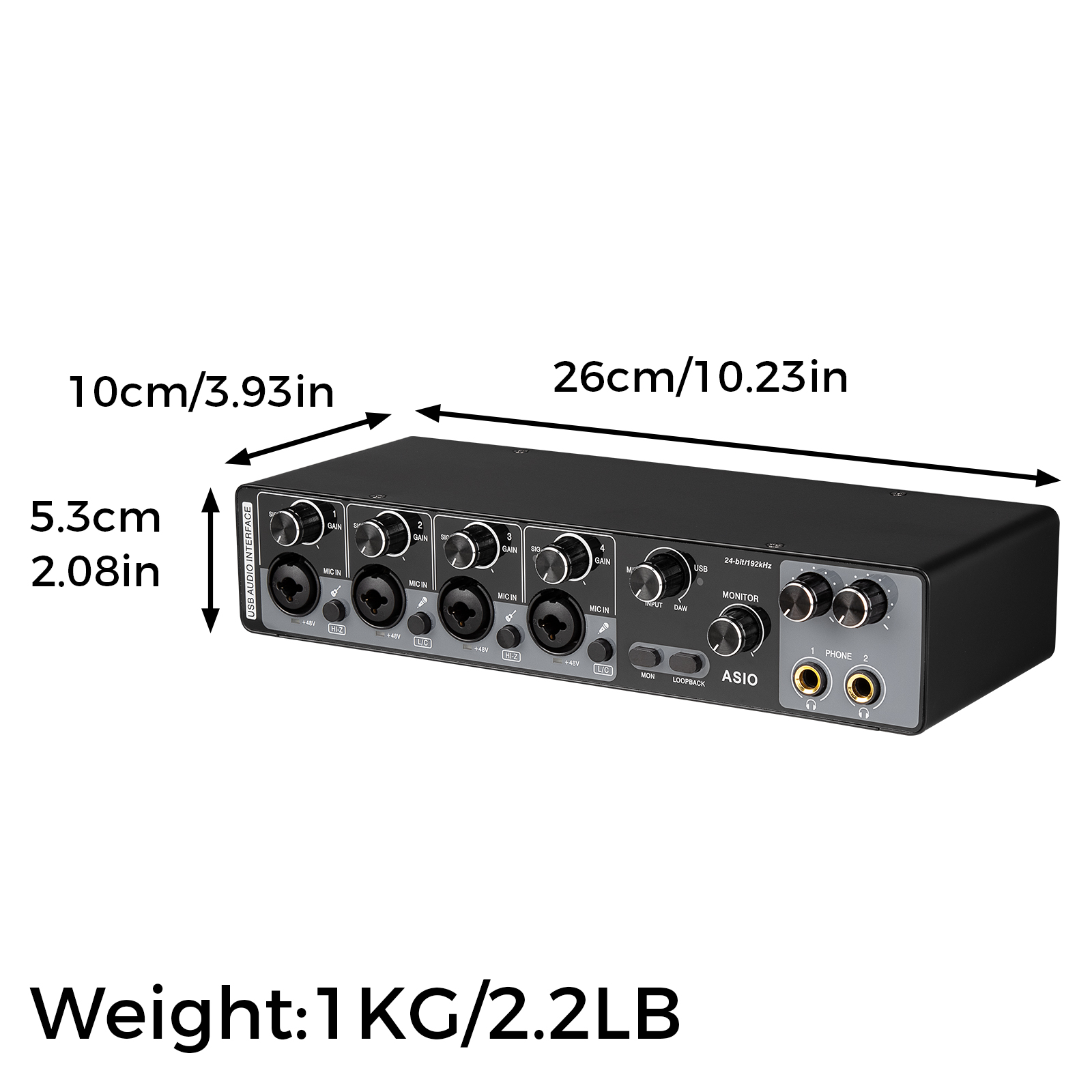 ราคาโรงงาน MQ44 ออดิโออินเตอร์ - Usb Sound Card บทวิจารณ์และราคา