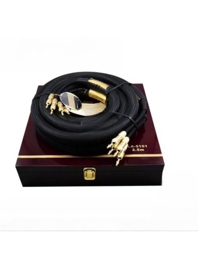 สายลำโพงคุณภาพสูง Choseal 6N O - Banana Plug บทวิจารณ์และราคา
