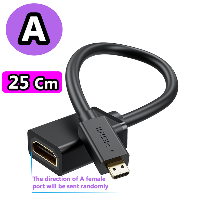 สายอะแดปเตอร์ 4K Micro HDMI to - Mdi Cable บทวิจารณ์และราคา