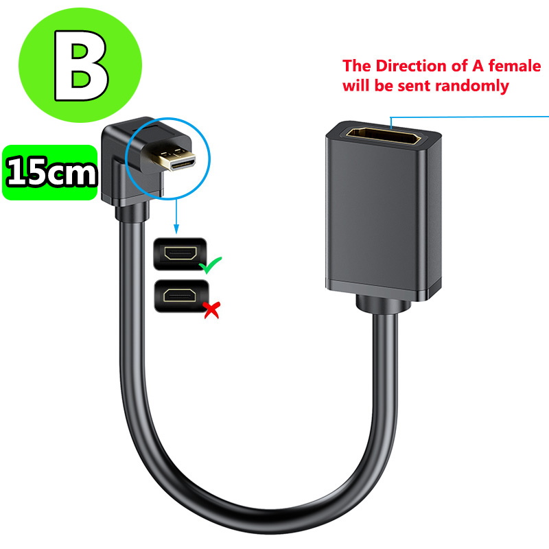 สายอะแดปเตอร์ 4K Micro HDMI to - Mdi Cable บทวิจารณ์และราคา