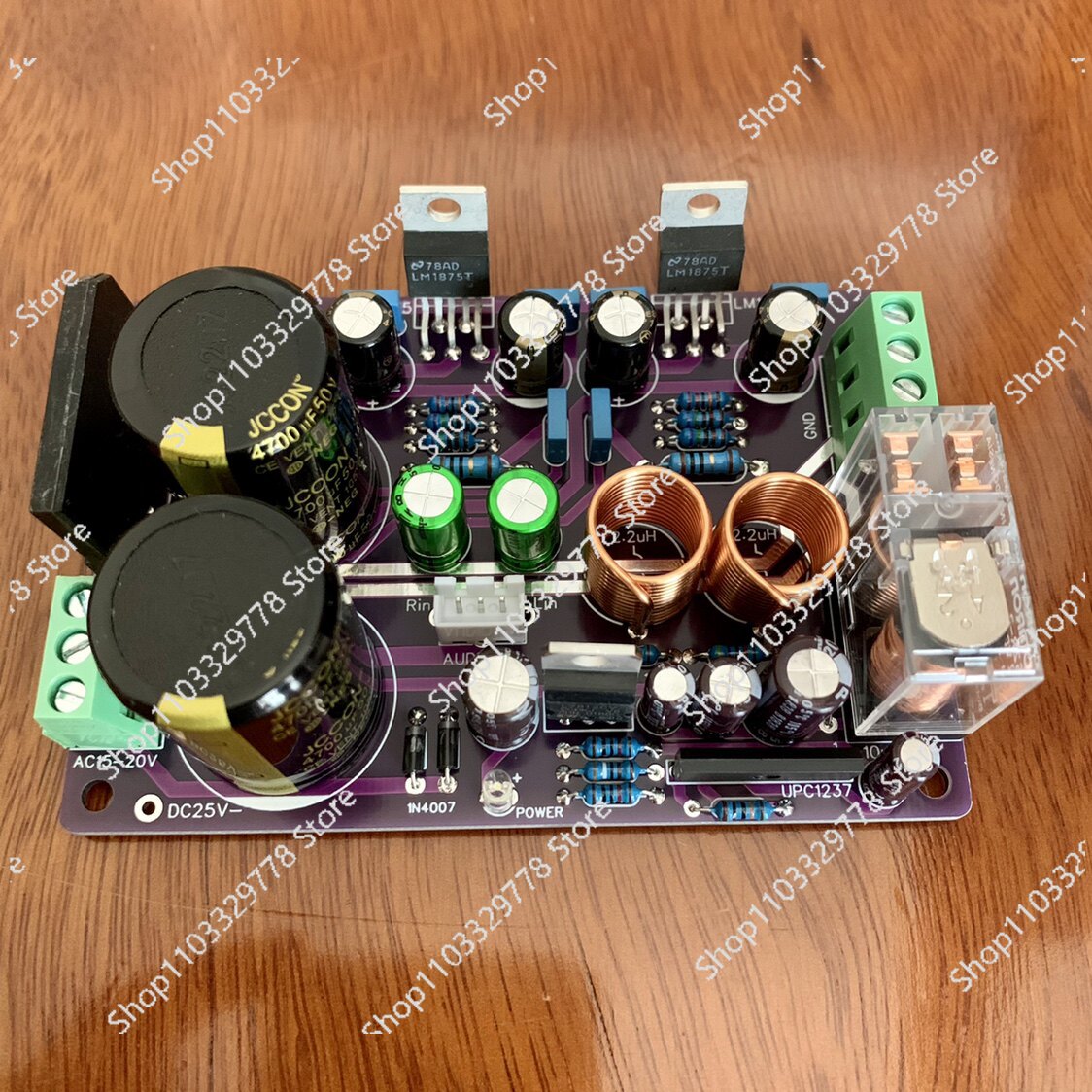 บอร์ดเพาเวอร์แอมป์รุ่น GC ใหม่ - Hifi Amplifier Board บทวิจารณ์และราคา