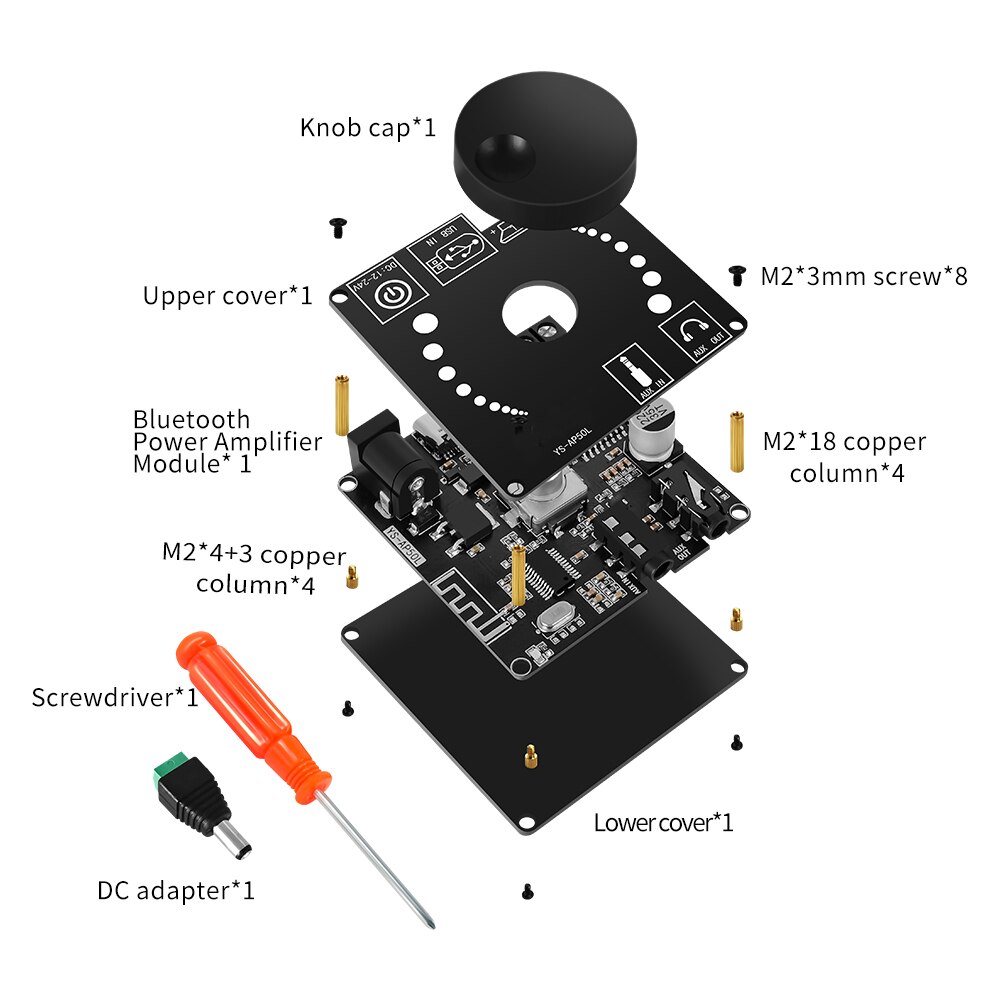 บอร์ดเพาเวอร์แอมป์ สเตอริโอ ดิ - Hifi Amplifier Board บทวิจารณ์และราคา